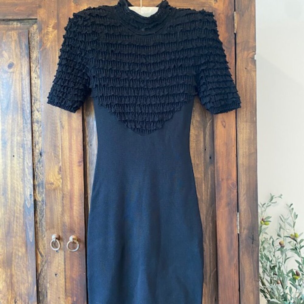 Ronny Kobo Dress Dassah Ruffle